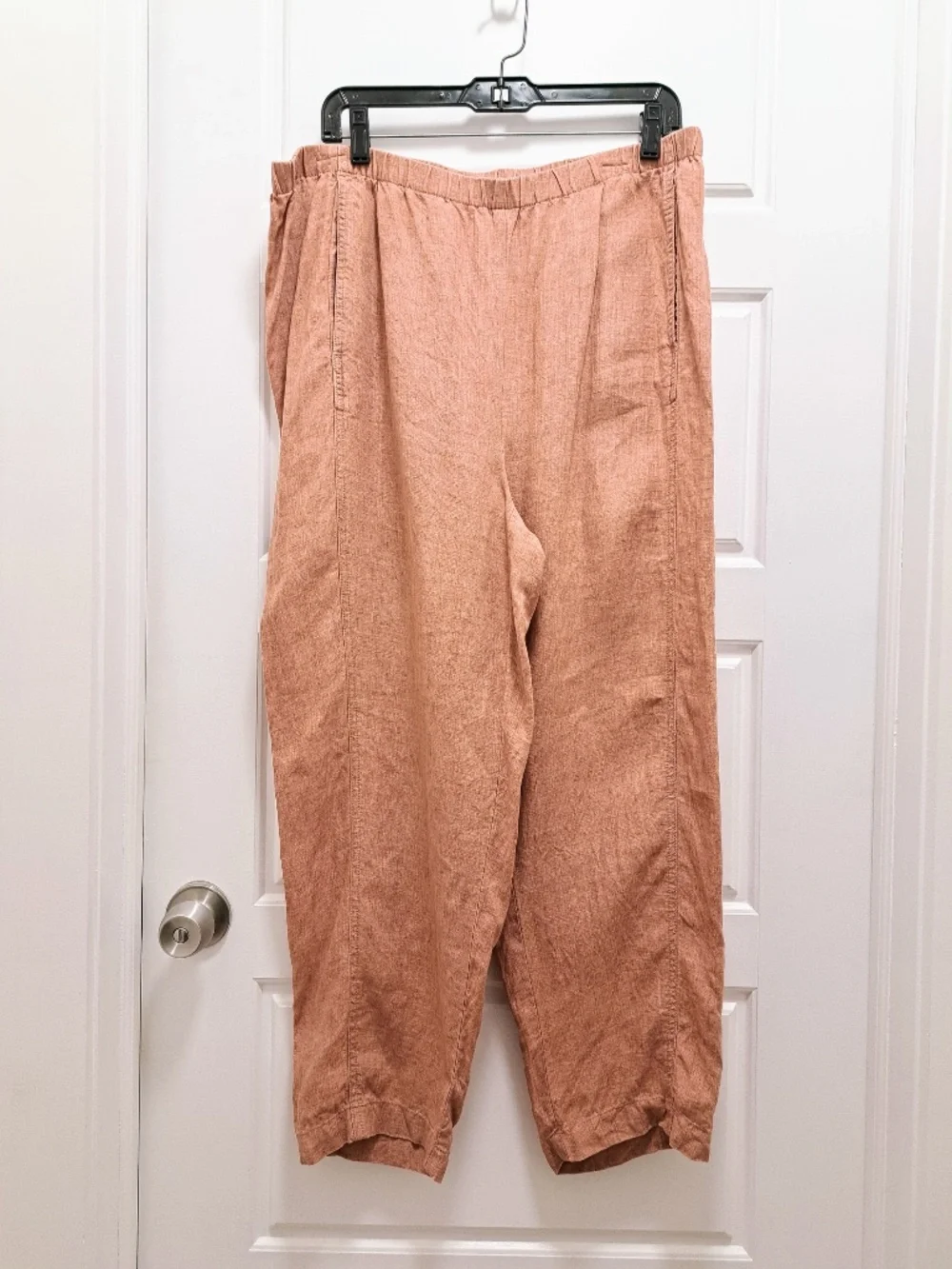 Eileen Fisher Délavé Lantern Linen Pant Size Large - Picture 2 of 10